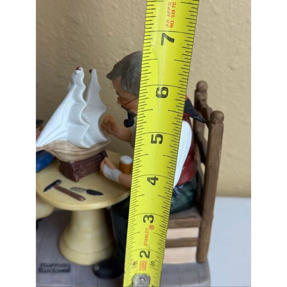 The Shipmaker — Norman Rockwell Collectors Club, 1982 - Picture 9 of 12